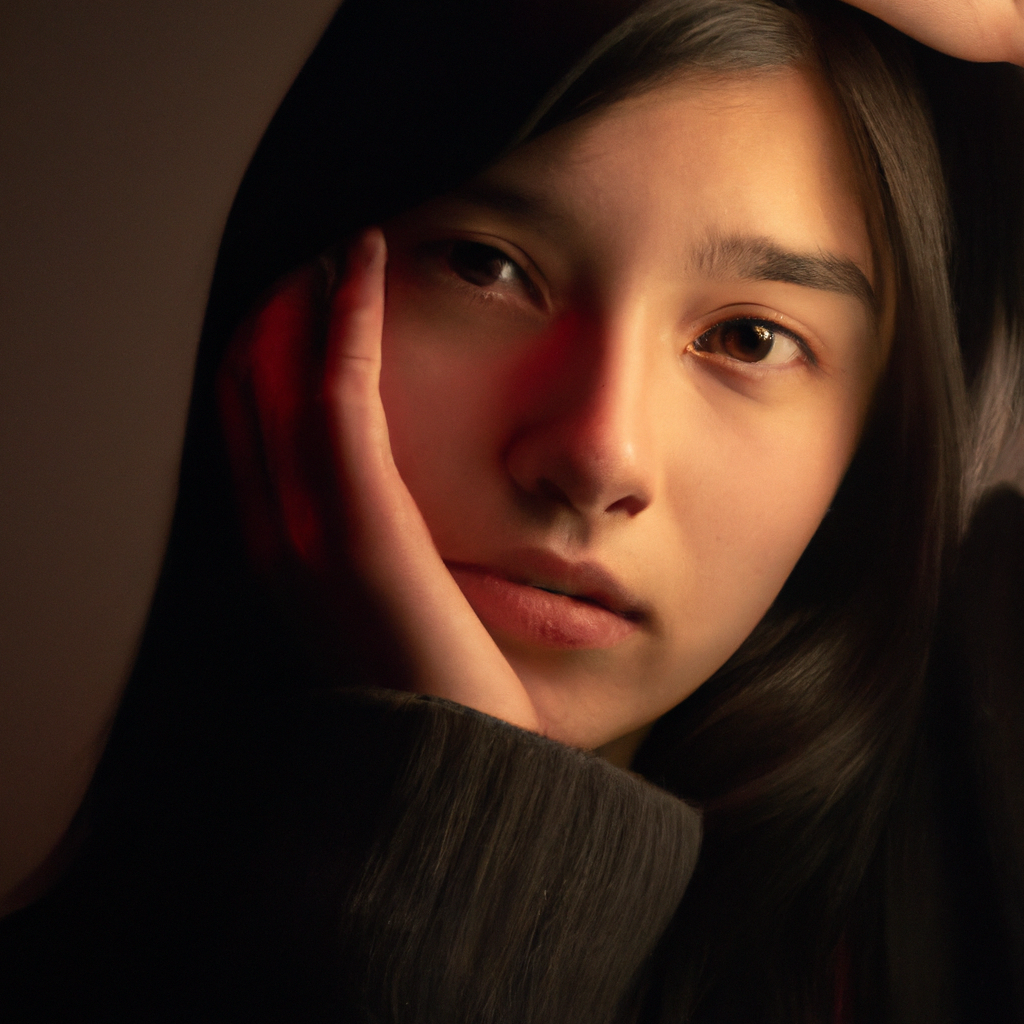 Original portrait before retouch